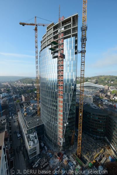 tour des finances à Liège